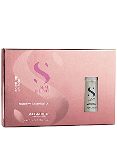 Alfaparf SDL M Nutritive Essential Oil - Масло увлажняющее для питания сухих волос 6 ампул по 13 мл